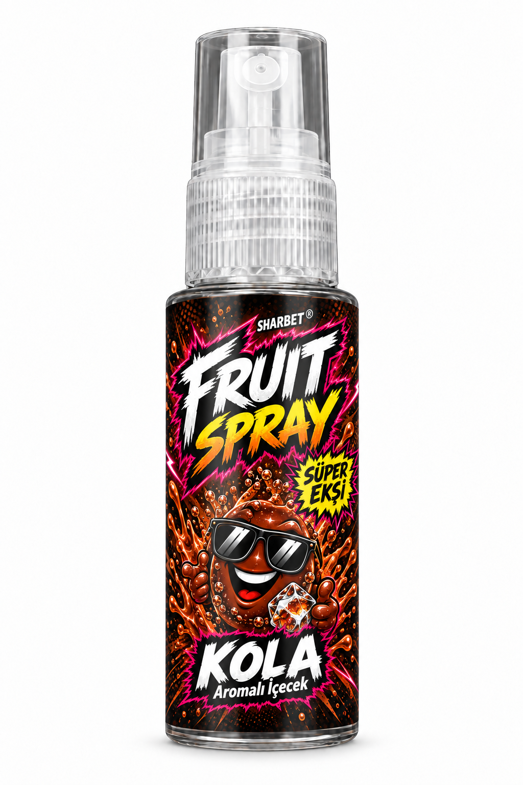 Kola Fruit Spray — tek ürün, ambalajın tamamı